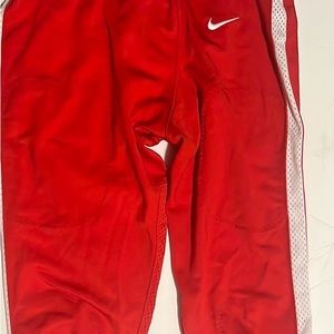New Mens Nike Stock Vapor Pro Red And White Football Pants CI3771-658 Sz XL NWT